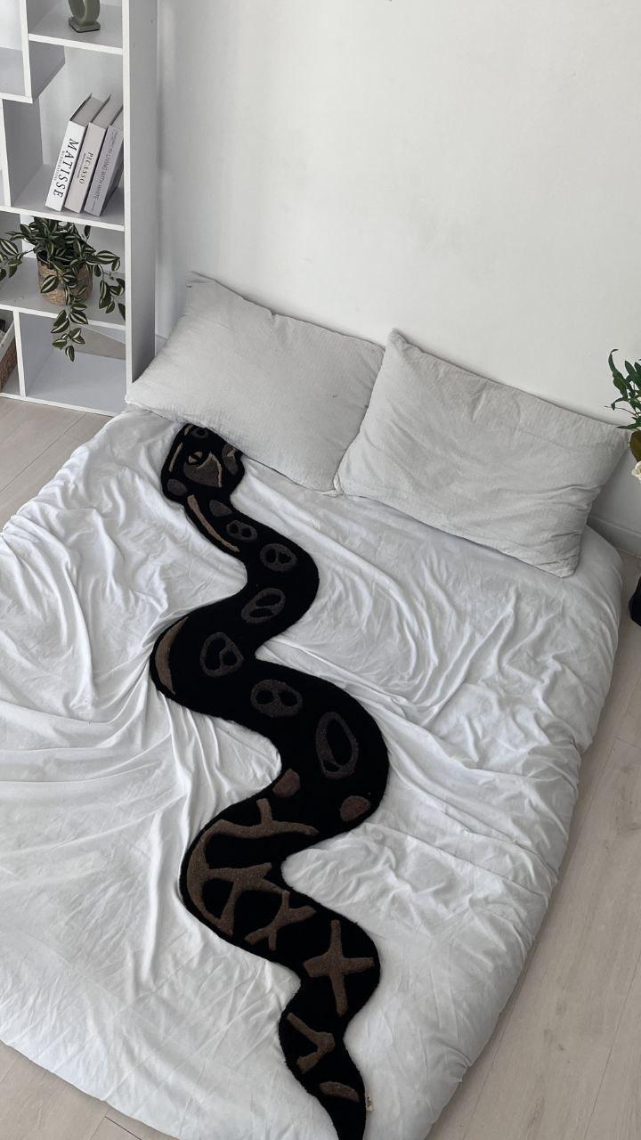 Ковер ручной работы Змейка 270х70 см - фото 4 Ковер ручной работы Змейка 270х70 см - фото 4