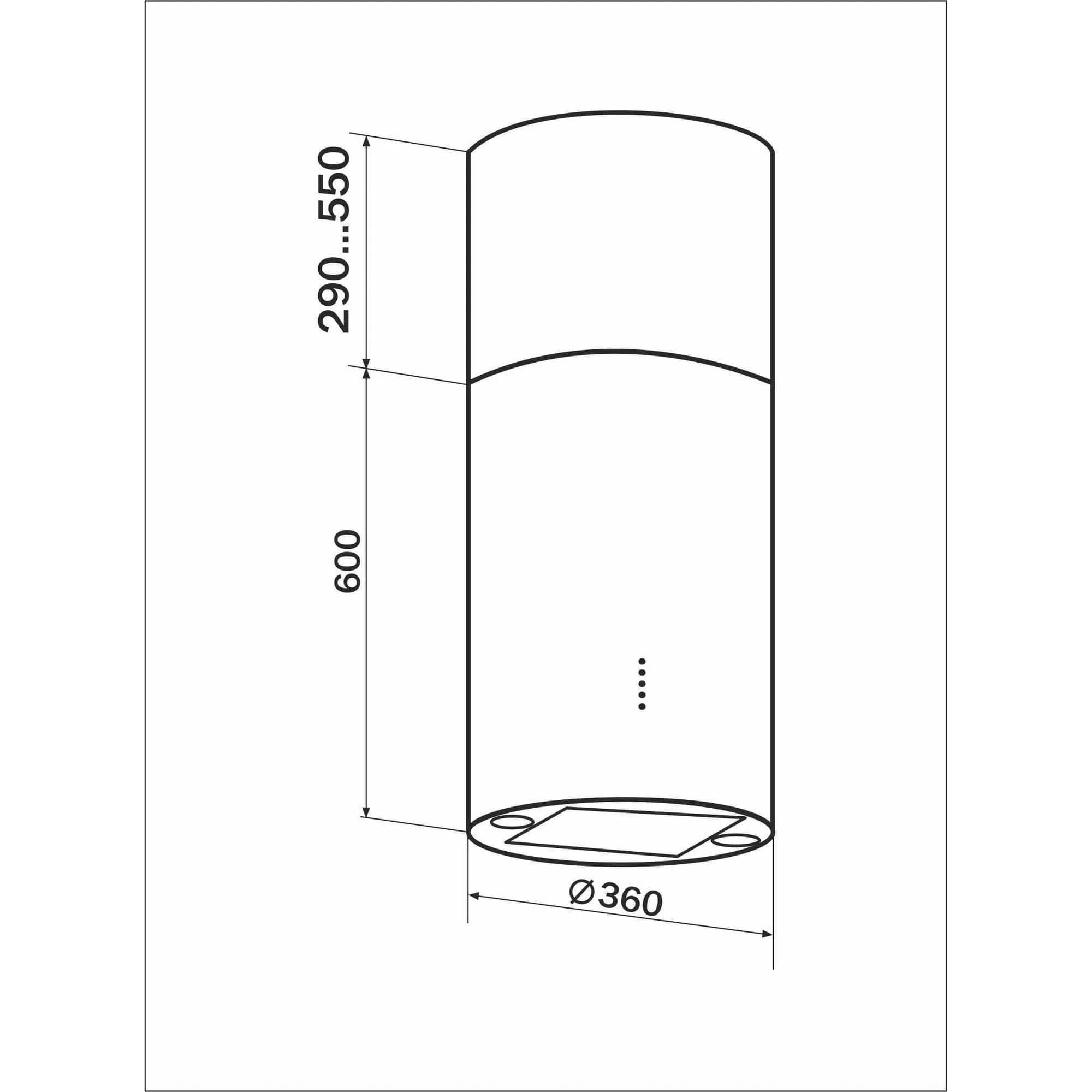 Витяжка Granado Segovia 3604-1200 White (30395891) - фото 11