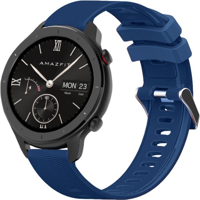 Ремінець Bend для Amazfit GTR 42 мм Dark blue (18095) Ремінець Bend для Amazfit GTR 42 мм Dark blue (18095)