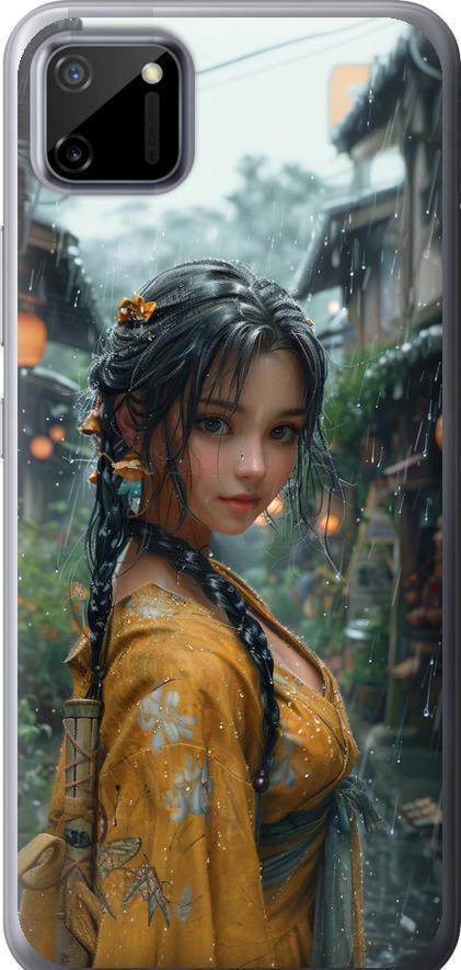 Чехол на Realme C11 2020 Anime-girl (6133u-2031-42517)