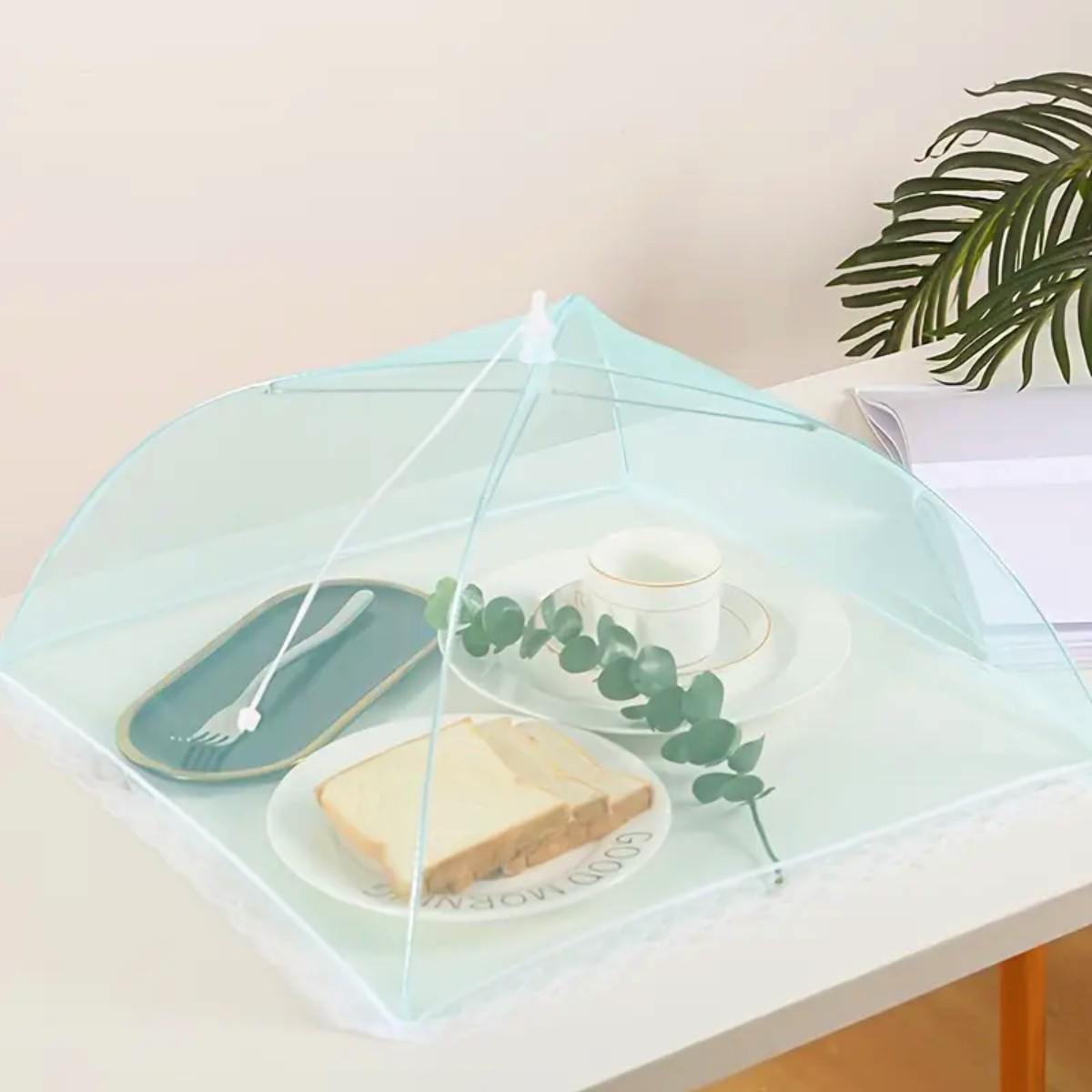 Москитная сетка складная Mosquito Cap на стол для защиты еды от мух 33х33 см (R29821) - фото 2