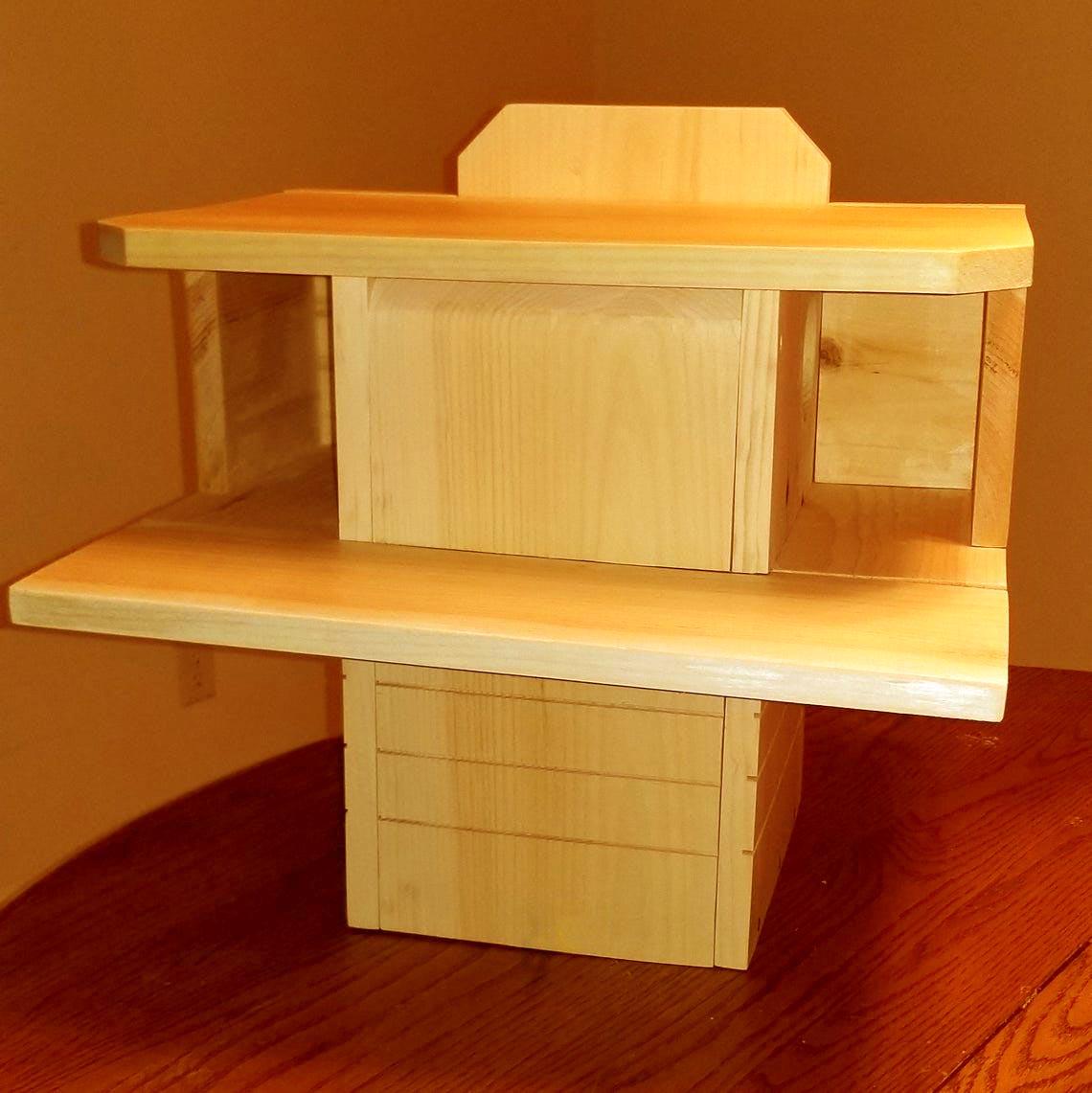 Будиночок для білок з дерева Монго Ваніль (ДДБ-001802) - фото 2 Будиночок для білок з дерева Монго Ваніль (ДДБ-001802) - фото 2