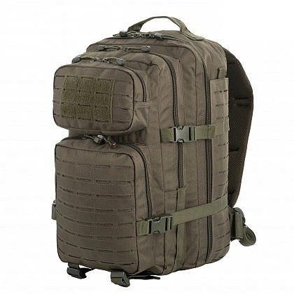 Рюкзак тактический M-Tac Large Assault Pack Laser Cut 36 л Olive (RO02296)