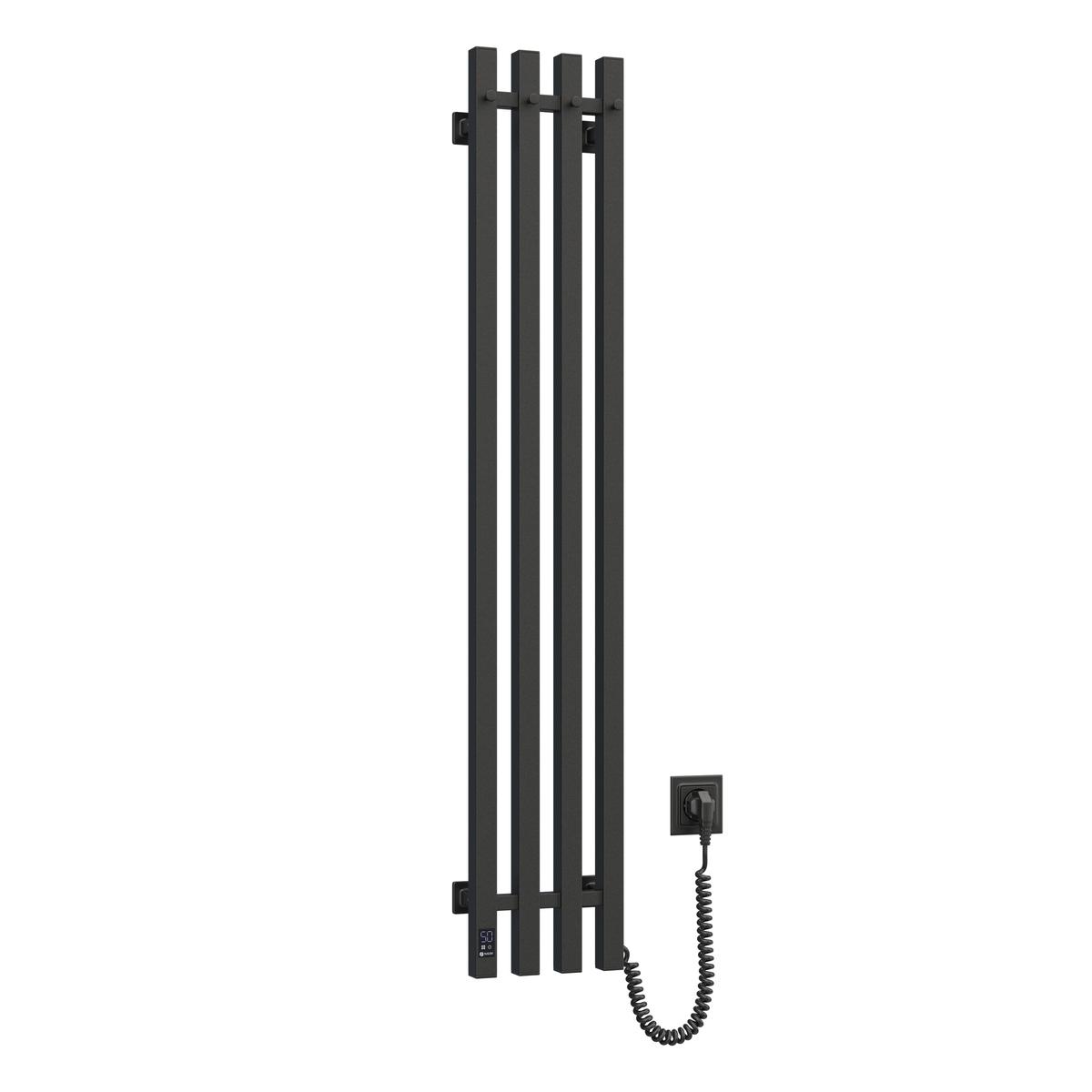 Полотенцесушитель электрический Navin Levante 210х1200 мм Sensor правый Черный муар (H12-257053-2112)