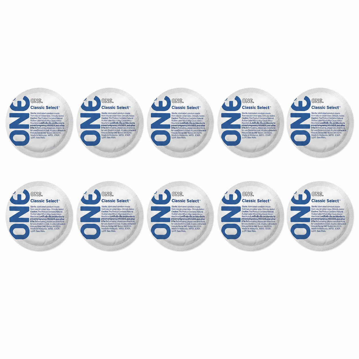 Презервативы ONE Classic Select классические латексные гладкие 10 шт. (3044475450) Презервативы ONE Classic Select классические латексные гладкие 10 шт. (3044475450)
