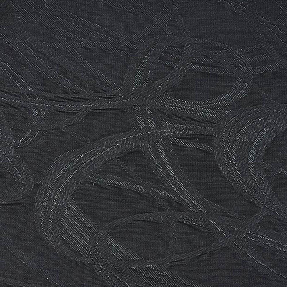 Ткань жаккард ширина 150 см Черный (11827.002)