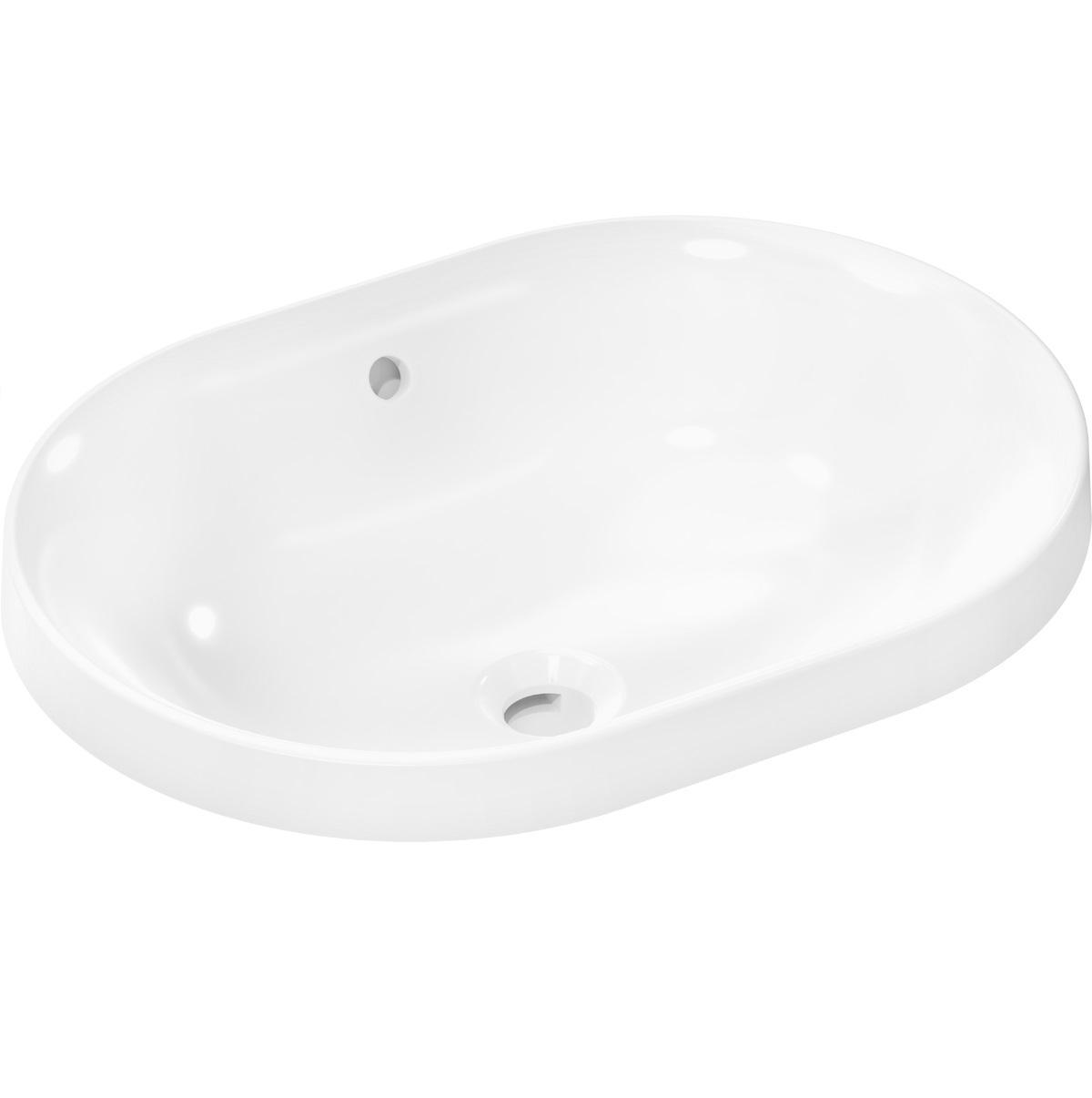 Умывальник врезной Hansgrohe Xuniva U 60157450 550x400x130 мм Белый (225950)