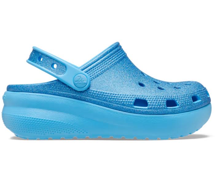 Сабо з блискітками Crocs Cutie Crush Glitter р. J6/EUR 38-39 Oxygen (9397575) - фото 2