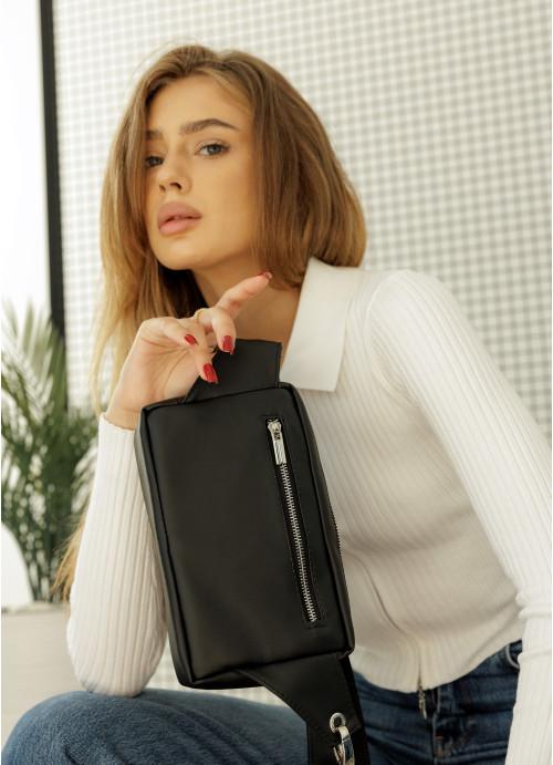 Сумка жіноча екошкіра водостійка Чорний (2618898871) - фото 7 Сумка жіноча екошкіра водостійка Чорний (2618898871) - фото 7