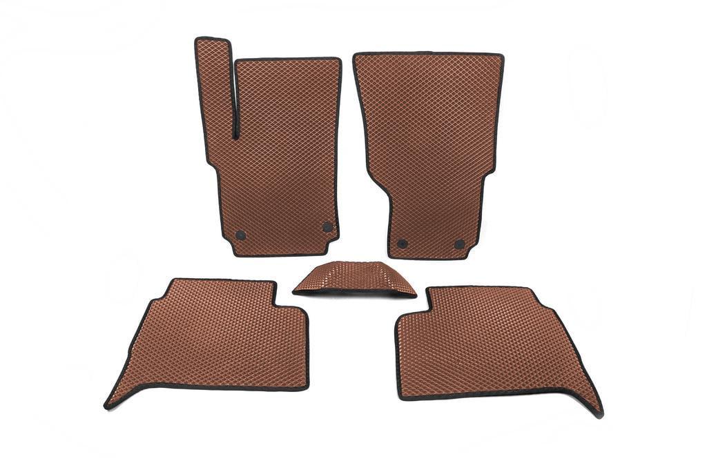 Коврики EVA Digital Designs для Volkswagen Amarok 2010-2022 гг. этилвинилацетат Коричневый