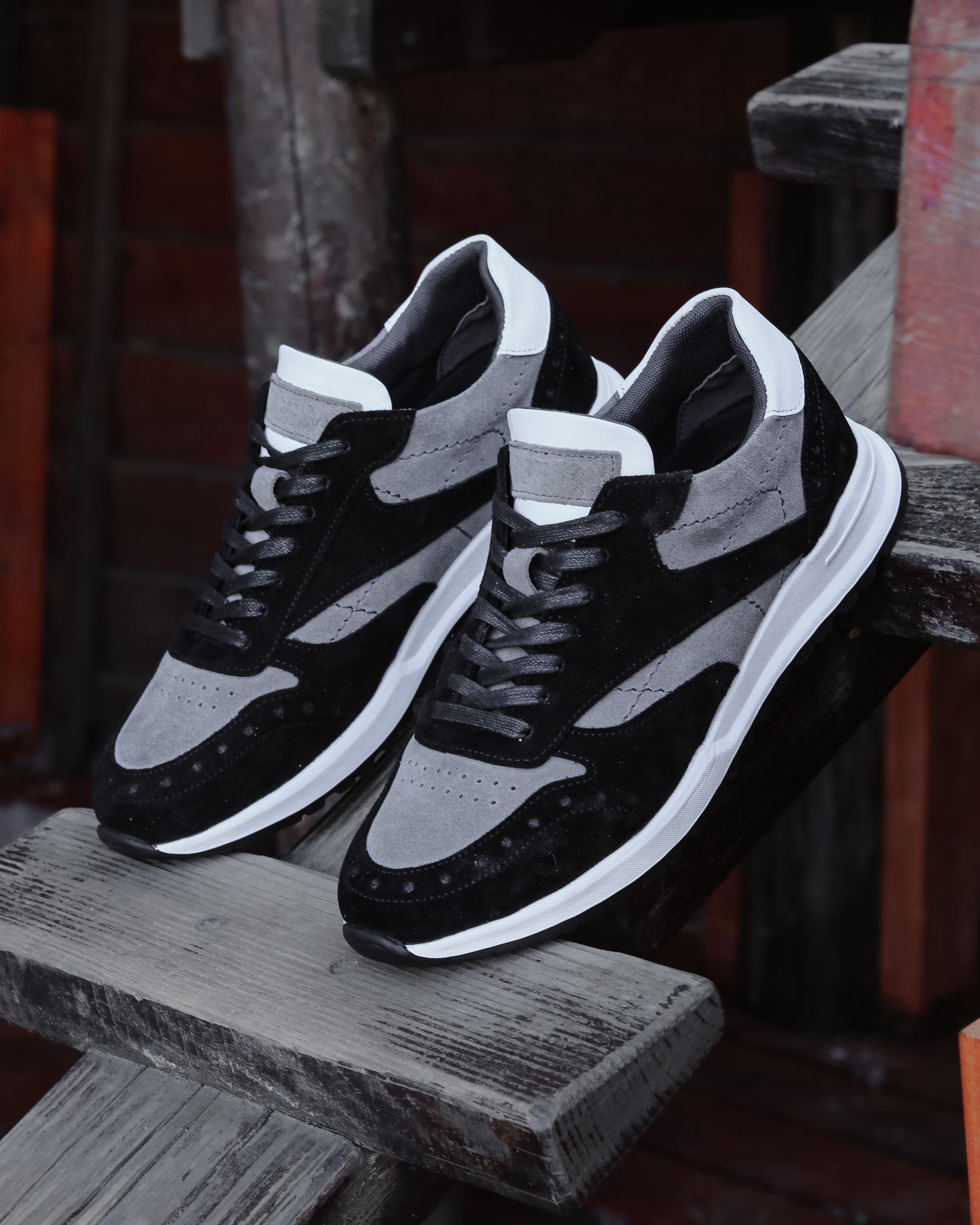 Кроссовки BRUNO BLACK AND GREY р. 45