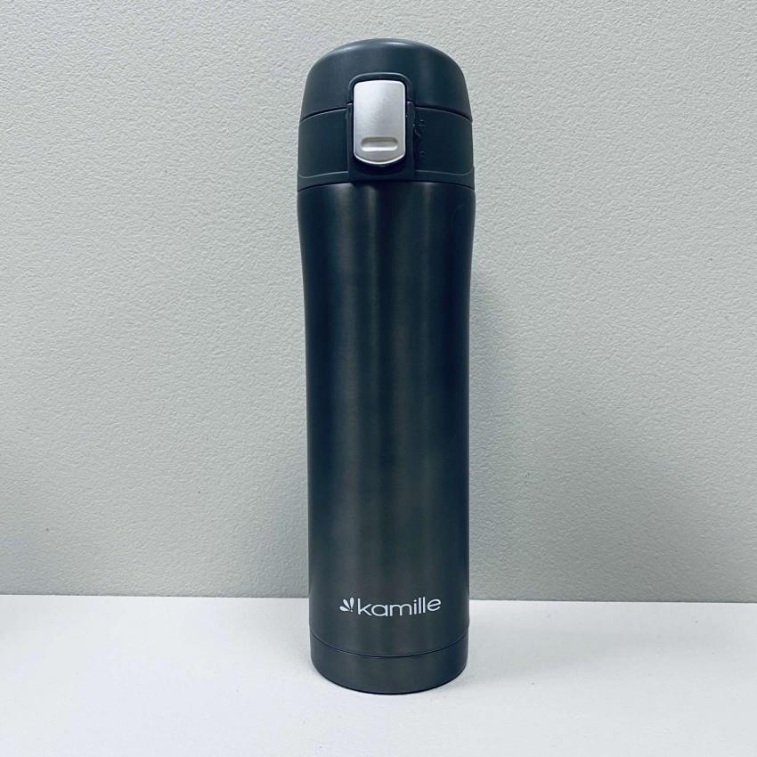 Термос Kamille КМ-2088 из нержавеющей стали 450 мл Серый (2290693067)