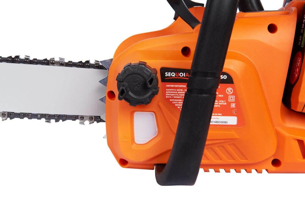 Электропила аккумуляторная SEQUOIA SBC4014BSO Li- ion 20 В/20 В шина 35 см 3/8 бесщеточная (b4fc0447) - фото 7