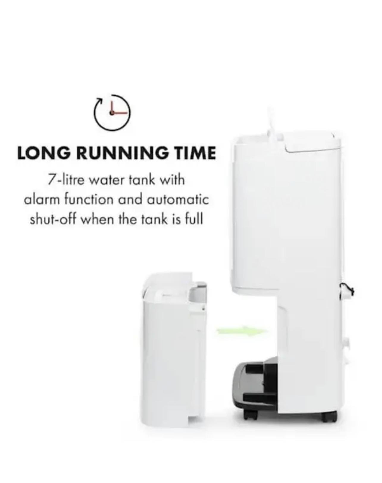 Осушувач повітря Klarstein DryFy Connect 40 WiFi компресія 40 л 35-45 м2 - фото 6 Осушувач повітря Klarstein DryFy Connect 40 WiFi компресія 40 л 35-45 м2 - фото 6