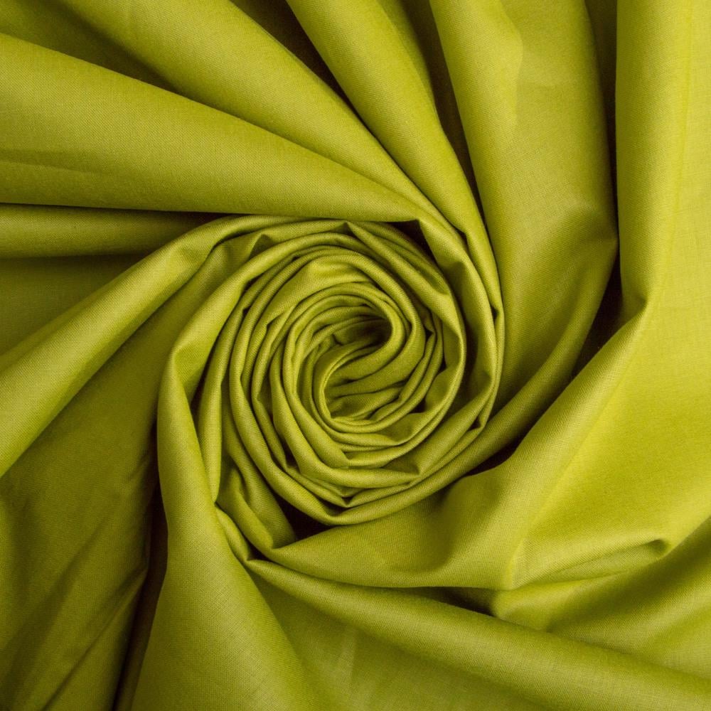 Ткань бязь ранфорс для постельного белья хлопок V-105 130 гр/м2 240 см Хаки