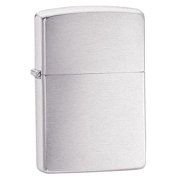 Запальничка ZIPPO 200 Classic Brushed Chrome