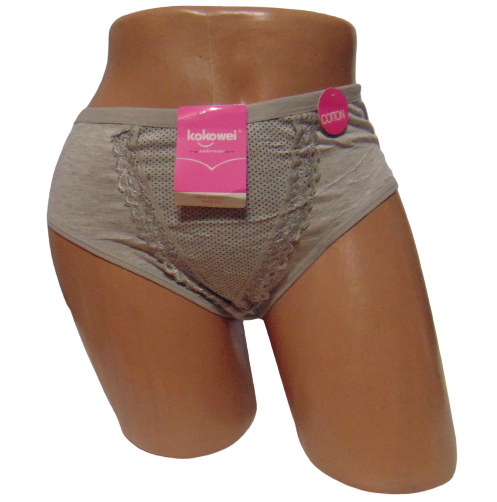 Женские трусики Kokowei 221 3XL Серый (1776675129)