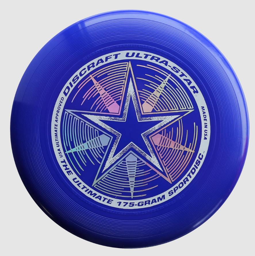 Фризбі диск для фристайлу Discraft Ultra Star пластик 273 мм Синій (6936116101656) Фризбі диск для фристайлу Discraft Ultra Star пластик 273 мм Синій (6936116101656)