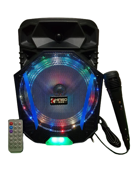 Колонка портативна XPRO QS-816 акумуляторна з мікрофоном USB/SD/Bluetooth/FM Чорний (QS-816)