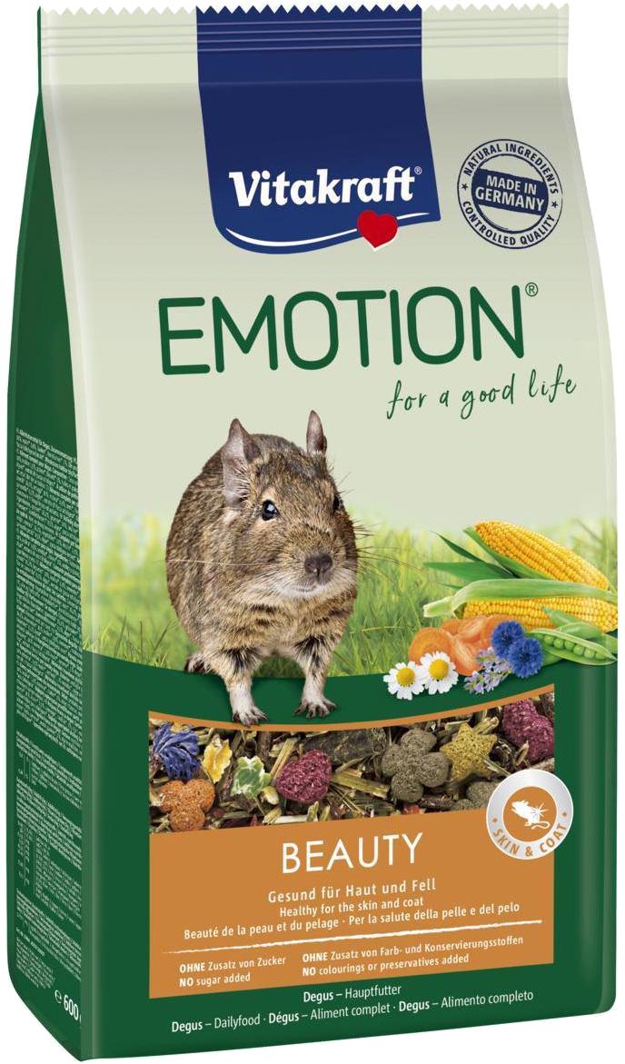 Корм для дегу Vitakraft Emotion Beauty 600 г (4008239337610/4008239314642)