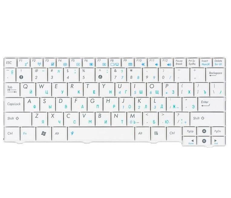 Клавиатура для ноутбука Asus EEE PC MK90H White