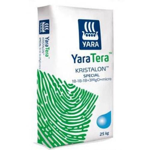 Удобрение минеральное YaraTera Kristalon 18-18-18 Special 25 кг (YTKRIS181818S)