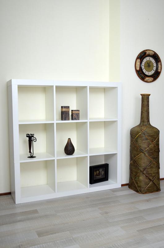 Шафа двостороння у вітальню Inteo Мікс 3х3 1146х1146х290 мм товщина корпусу 50 мм Білий