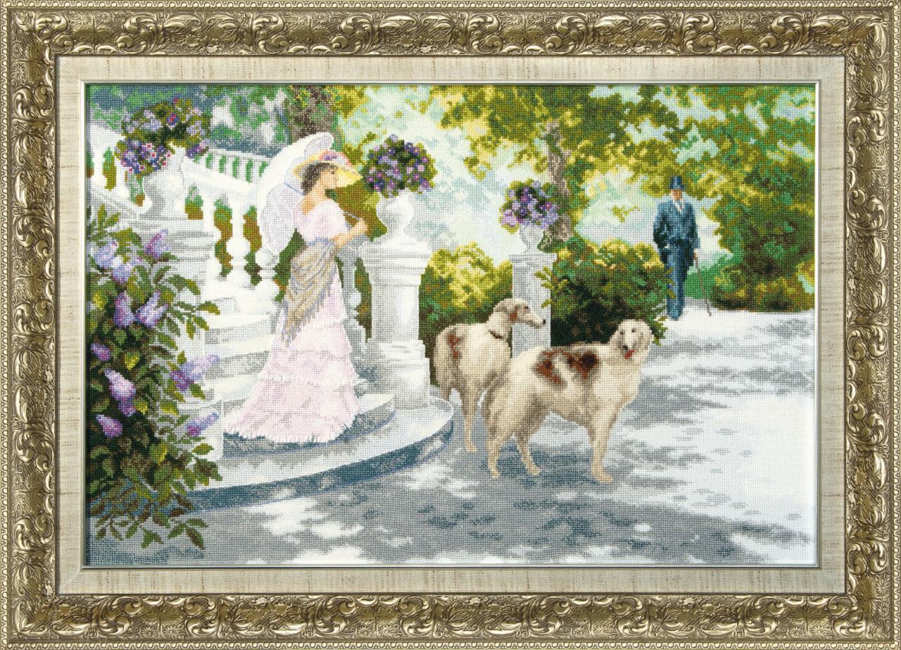 Набор для вышивания крестом Crystal Art Ранний визит (ВТ-194)