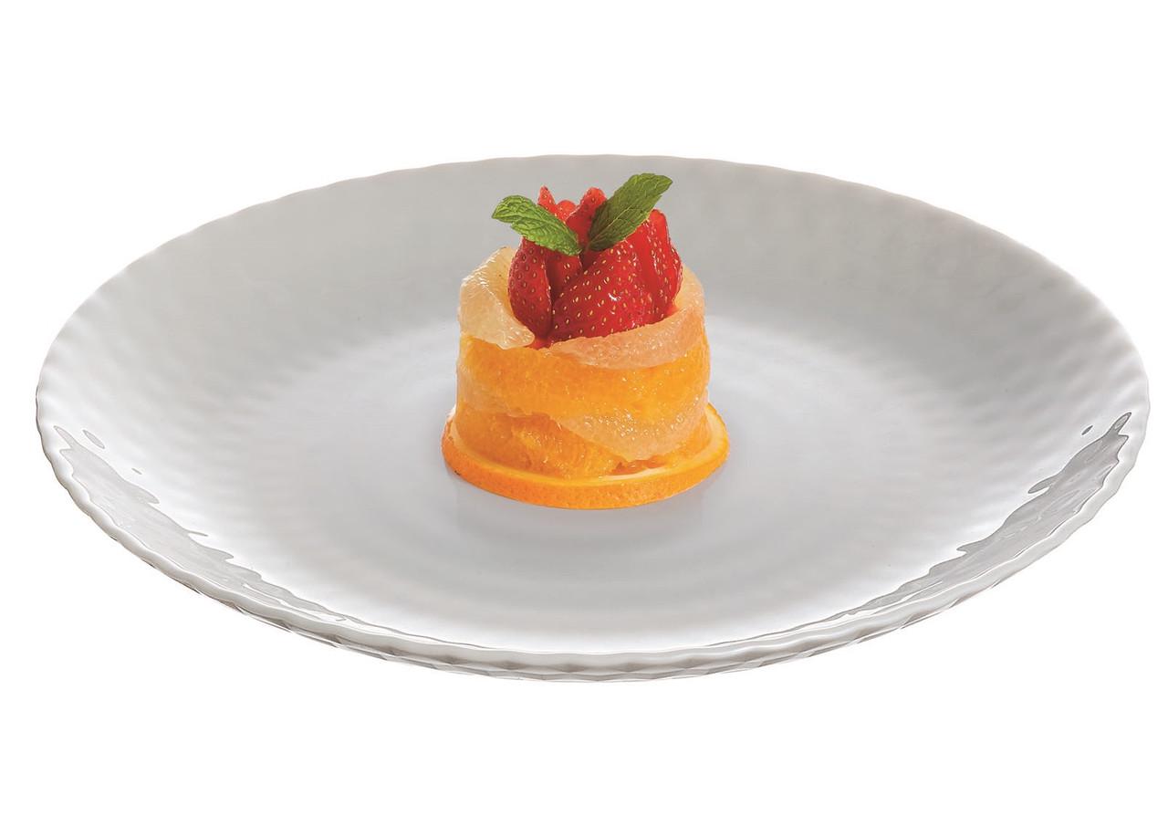 Тарелка десертная Luminarc Pampille Granit 19 см Серый (Q4646) - фото 3 Тарелка десертная Luminarc Pampille Granit 19 см Серый (Q4646) - фото 3