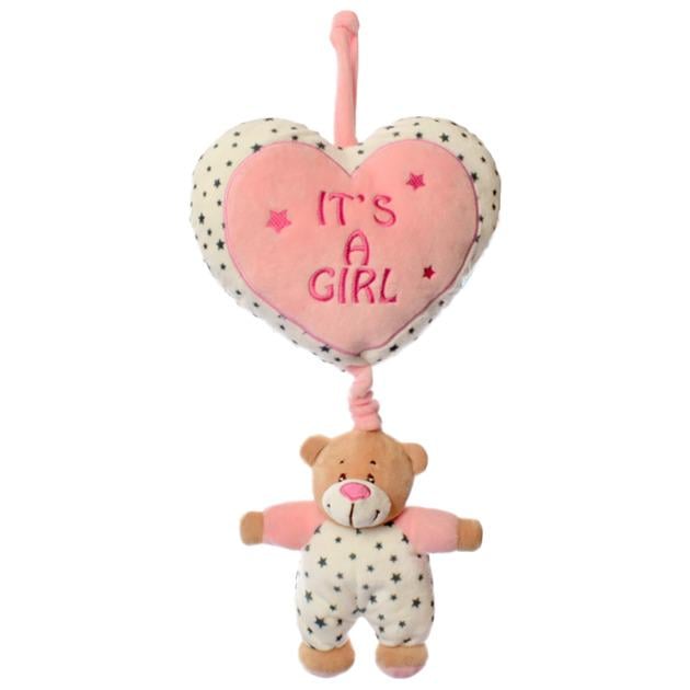 Подвеска на кровать/тележка Limo Toy A8164MB Мишка растяжка