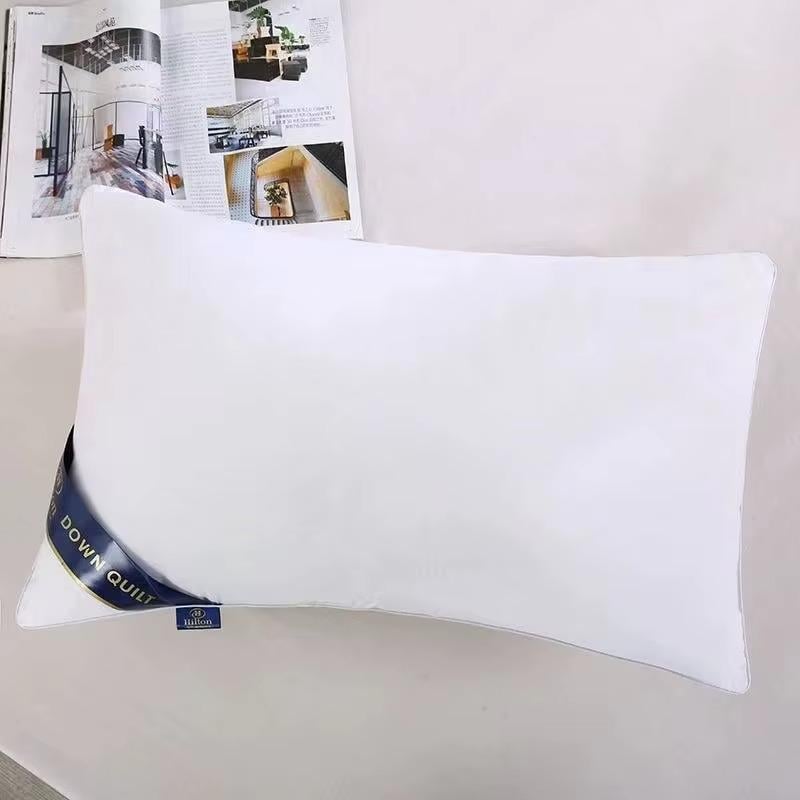 Подушка гипоаллергенная Hilton для дома и гостиниц 900 г 100% полиэстер 74х48 см Белый