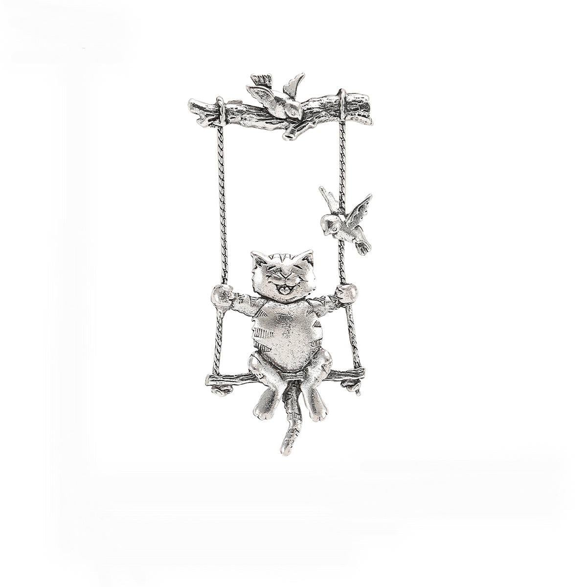 Брошь Кот (158511747)