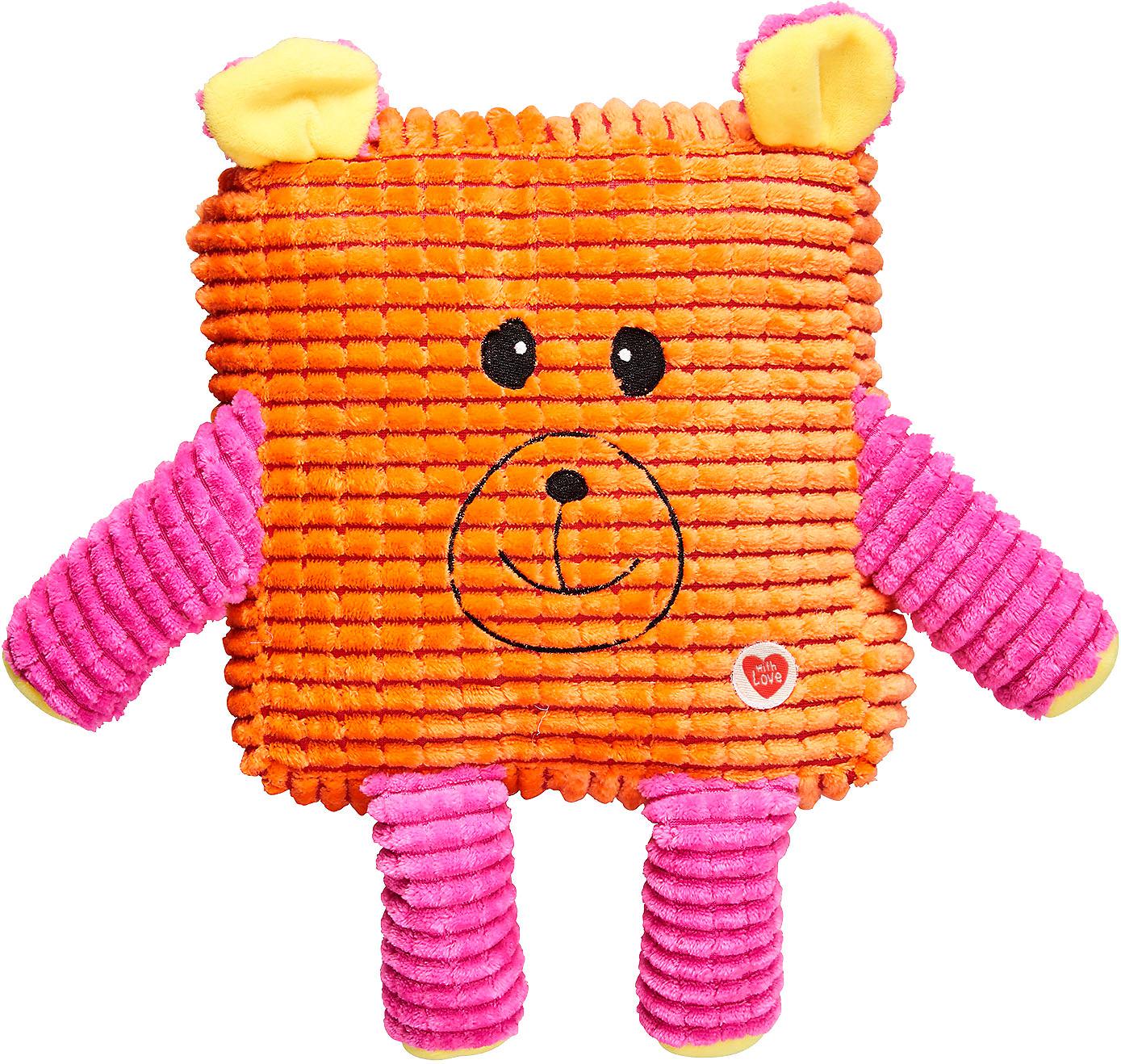 Игрушка для собак GimDog Cuddly Cubes Мордочки 30 см Оранжевый (2700000010419)