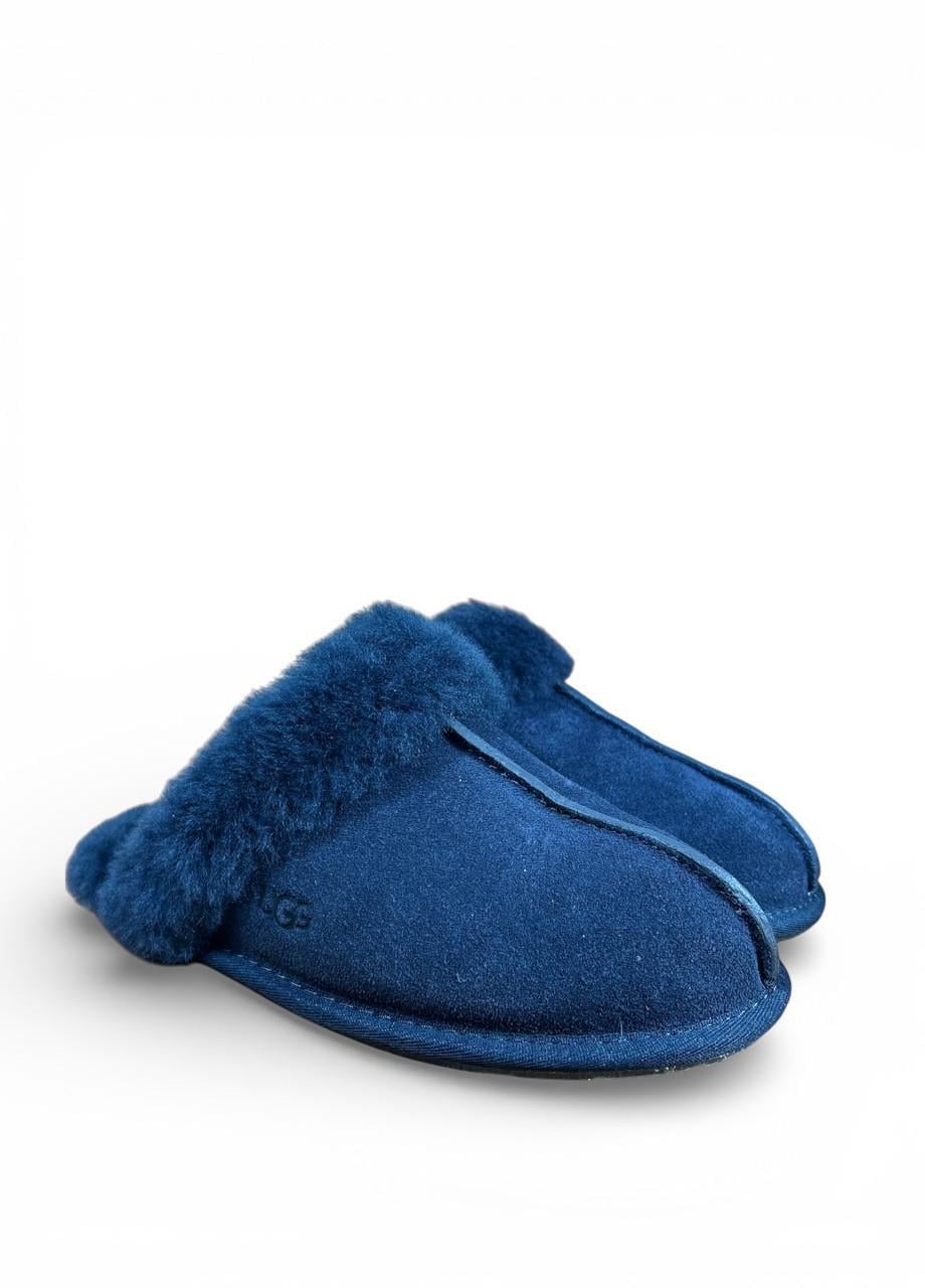 Тапочки UGG Scuffette II Slipper s/n1106872 р. 38 US 7 24 см Темно-синий (2905879960)