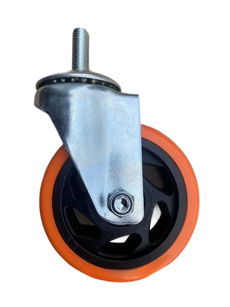 Колесо поворотное PVC на болте полиуретановое 125 мм (1845891571) - фото 2 Колесо поворотное PVC на болте полиуретановое 125 мм (1845891571) - фото 2