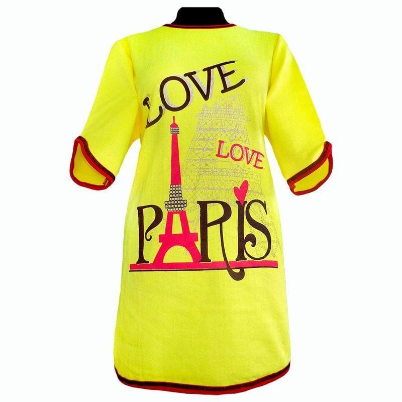 Туника женская с начесом 147 р. 44/46 Желтый (1773558368)