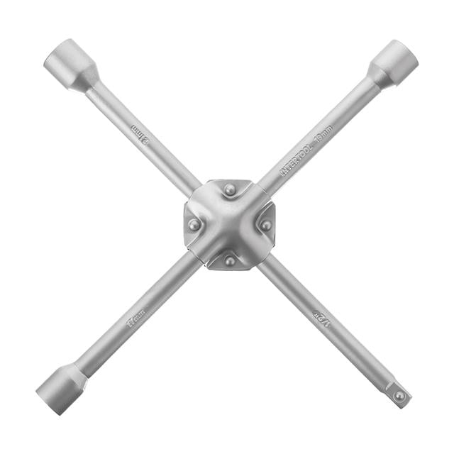 Ключ балонний хрестовий посилений Intertool 14" х 355 мм (HT-1604)