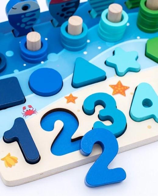 Деревянная развивающая игрушка геометрика Oray - фото 5 Деревянная развивающая игрушка геометрика Oray - фото 5