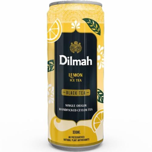 Чай холодный черный Dilmah Lemon 330 мл (05906)
