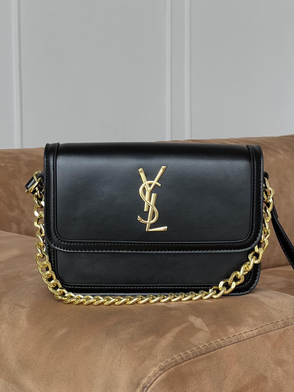 Сумка женская Yves Saint Laurent Solferino YSL клатч Черный (2503693291)