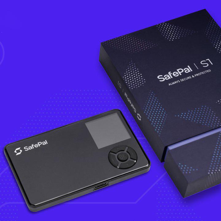 Крипто-гаманець апаратний SafePal S1 холодний Чорний (SS1Black) - фото 2