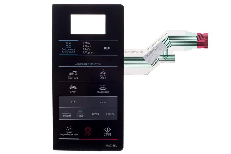Клавиатура для СВЧ печи Whicepart совместим с Samsung MW732KU DE34-00387B Клавиатура для СВЧ печи Whicepart совместим с Samsung MW732KU DE34-00387B