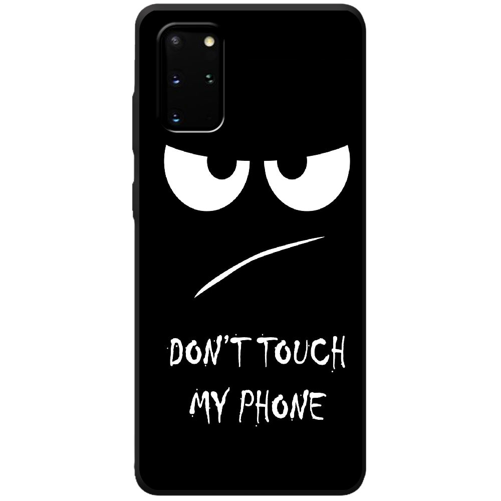 Чехол Boxface Samsung G985 Galaxy S20 Plus Don't Touch my Phone Черный силикон (38875-up535-44016)