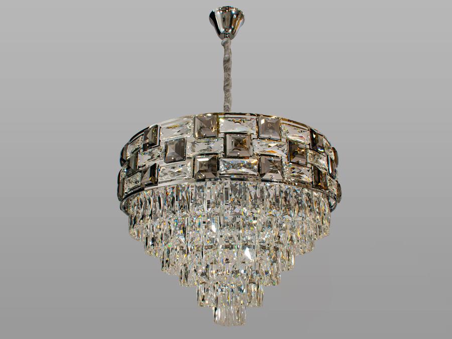 Люстра хрустальная Light (200810-800HR) Люстра хрустальная Light (200810-800HR)