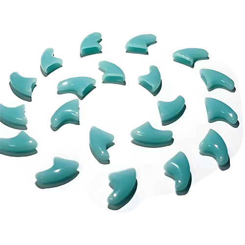 Колпачки для когтей животных Ногтик M 4-6 кг 20 шт. Turquoise (29079609)