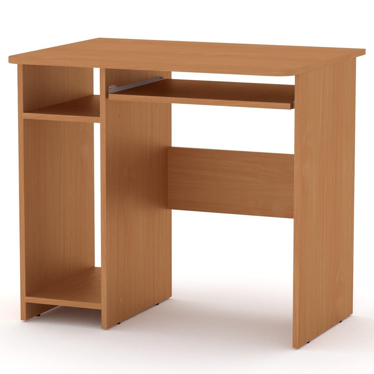 Стол компьютерный Компанит СКМ-12 82х60х73,6 см Бук (25410398) - фото 1 Стол компьютерный Компанит СКМ-12 82х60х73,6 см Бук (25410398) - фото 1