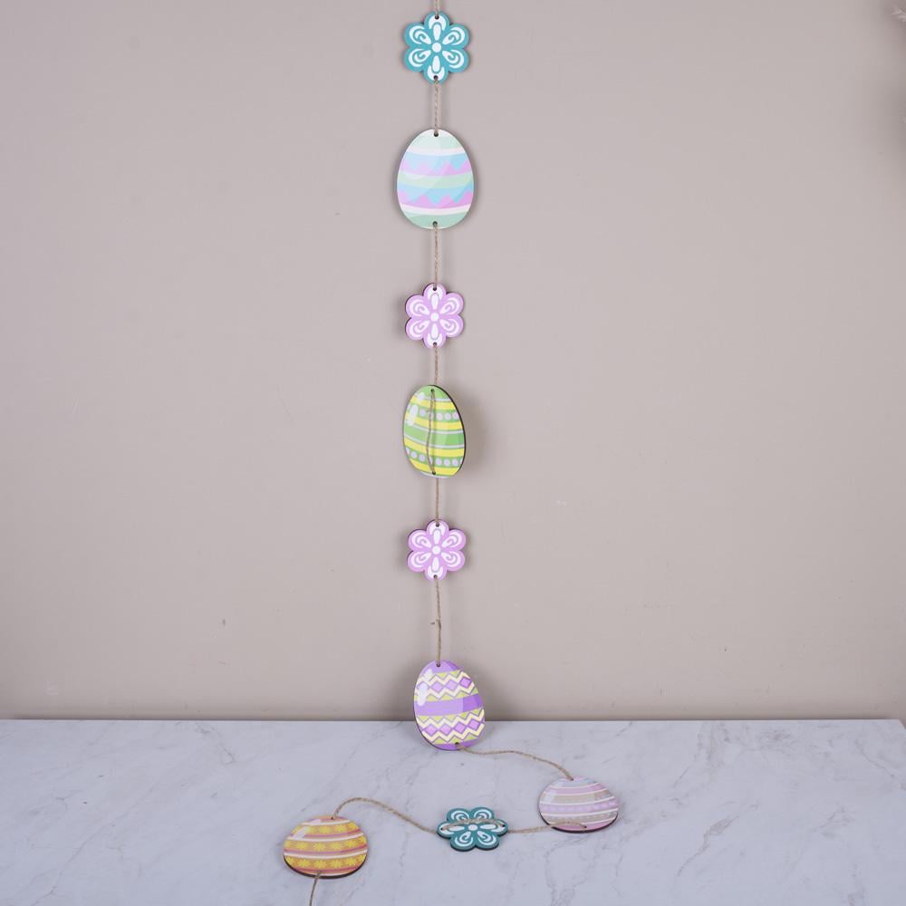 Гирлянда Пасхи с яичками и очками (7159-3)