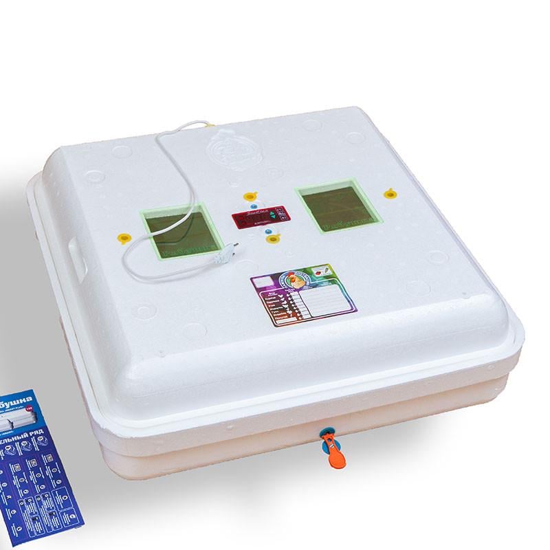 Інкубатор для яєць з механічним переворотом Рябушка Smart 150 Турбо з інфрачервоним нагрівом (3268)