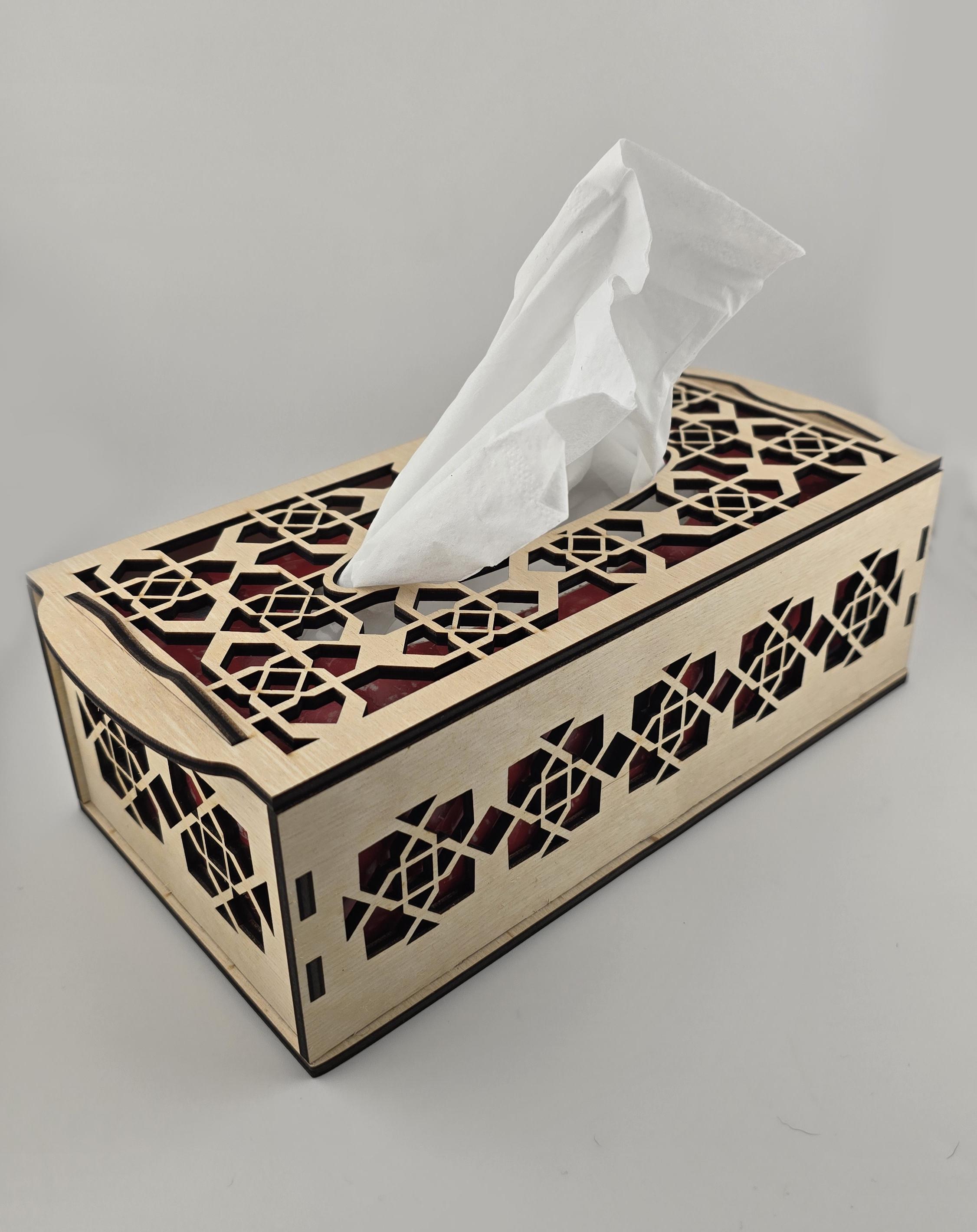 Декоративна коробка для серветок (0560) - фото 2 Декоративна коробка для серветок (0560) - фото 2