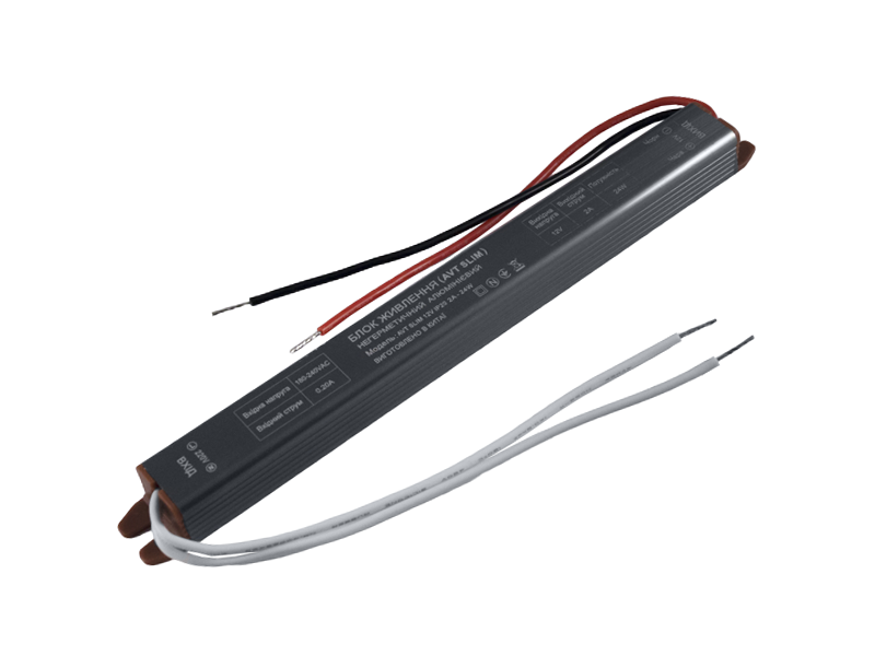 Блок питания AVT Slim 12 В 24 Вт 2 A IP20 (5464) Блок питания AVT Slim 12 В 24 Вт 2 A IP20 (5464)